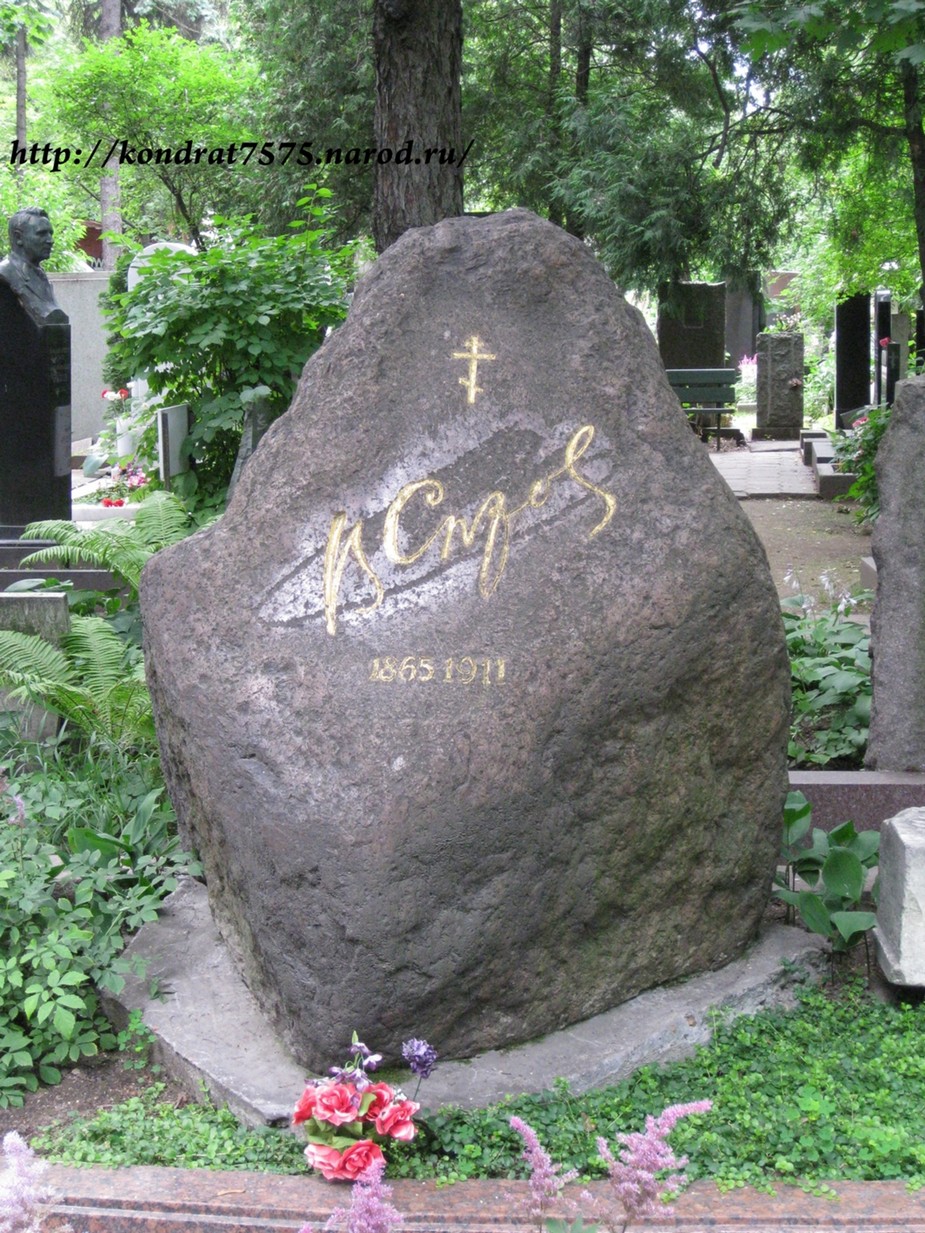 Валентин Серов могила